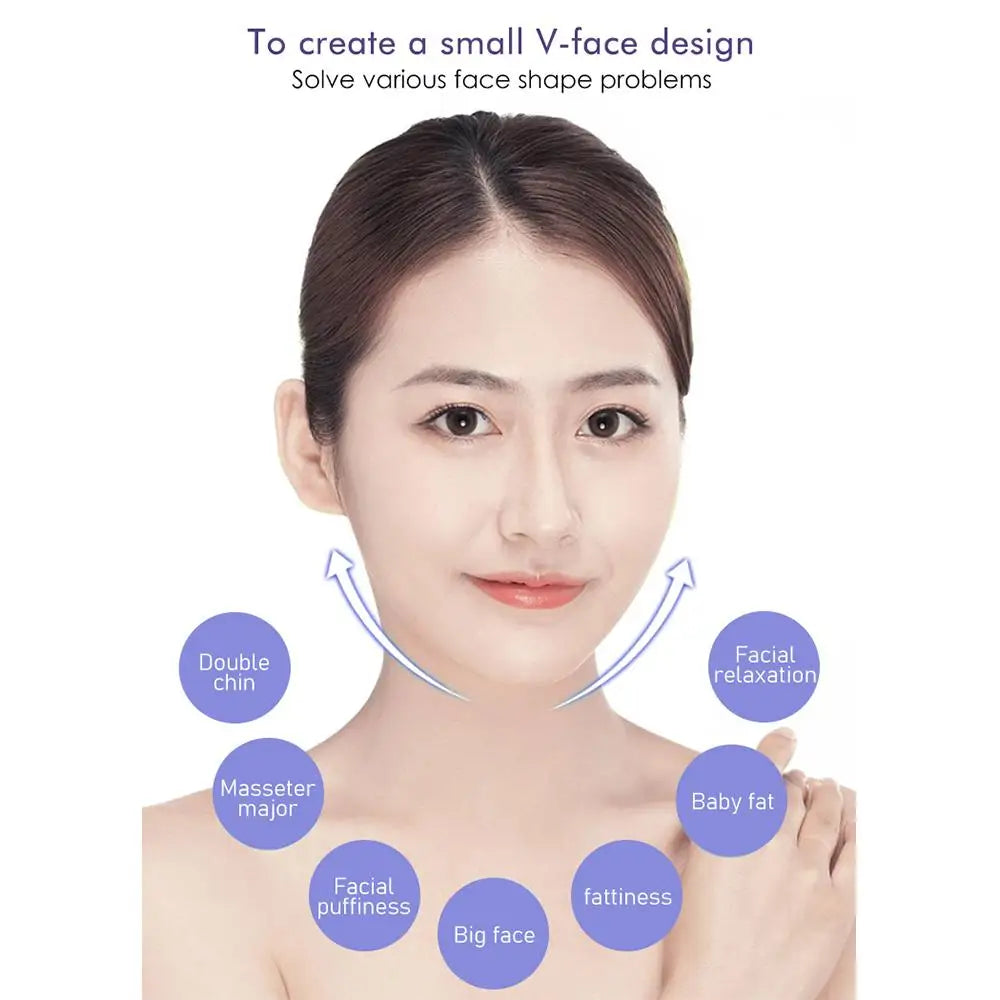 Anti-Wrinkle Face Lifting Mask with Chin Cheek Slimming Bandage V Line Lifting Strap for Beauty Health